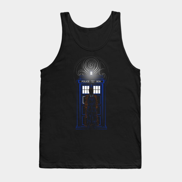 Time Lord Tank Top by Bomdesignz